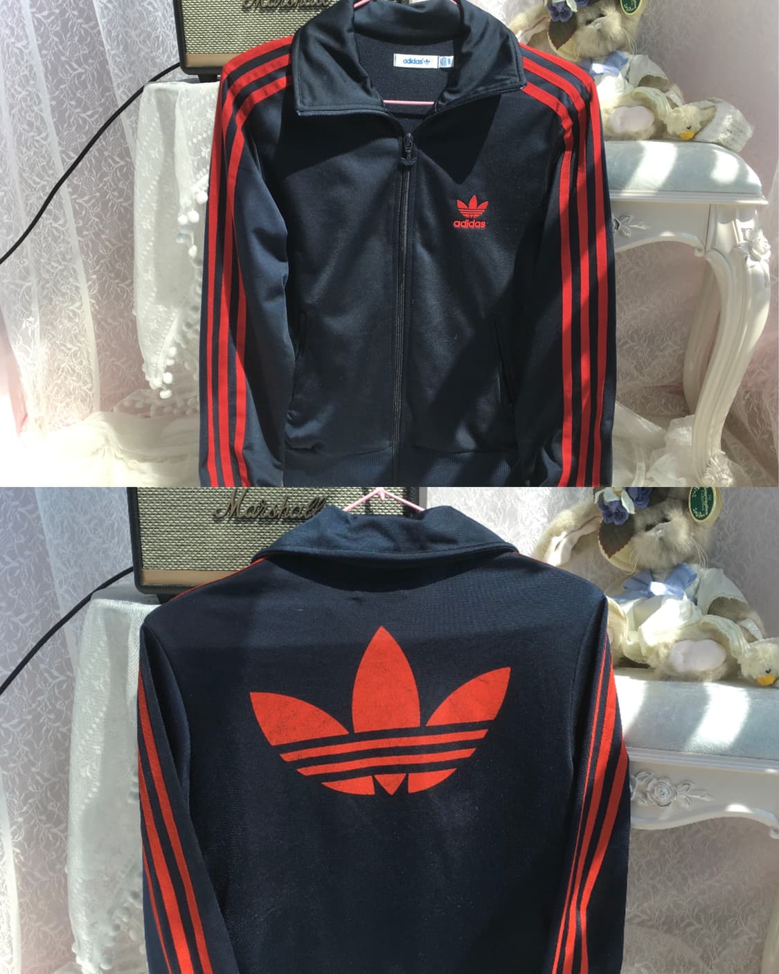 Adidas navy red jenny jersey 상품이미지3