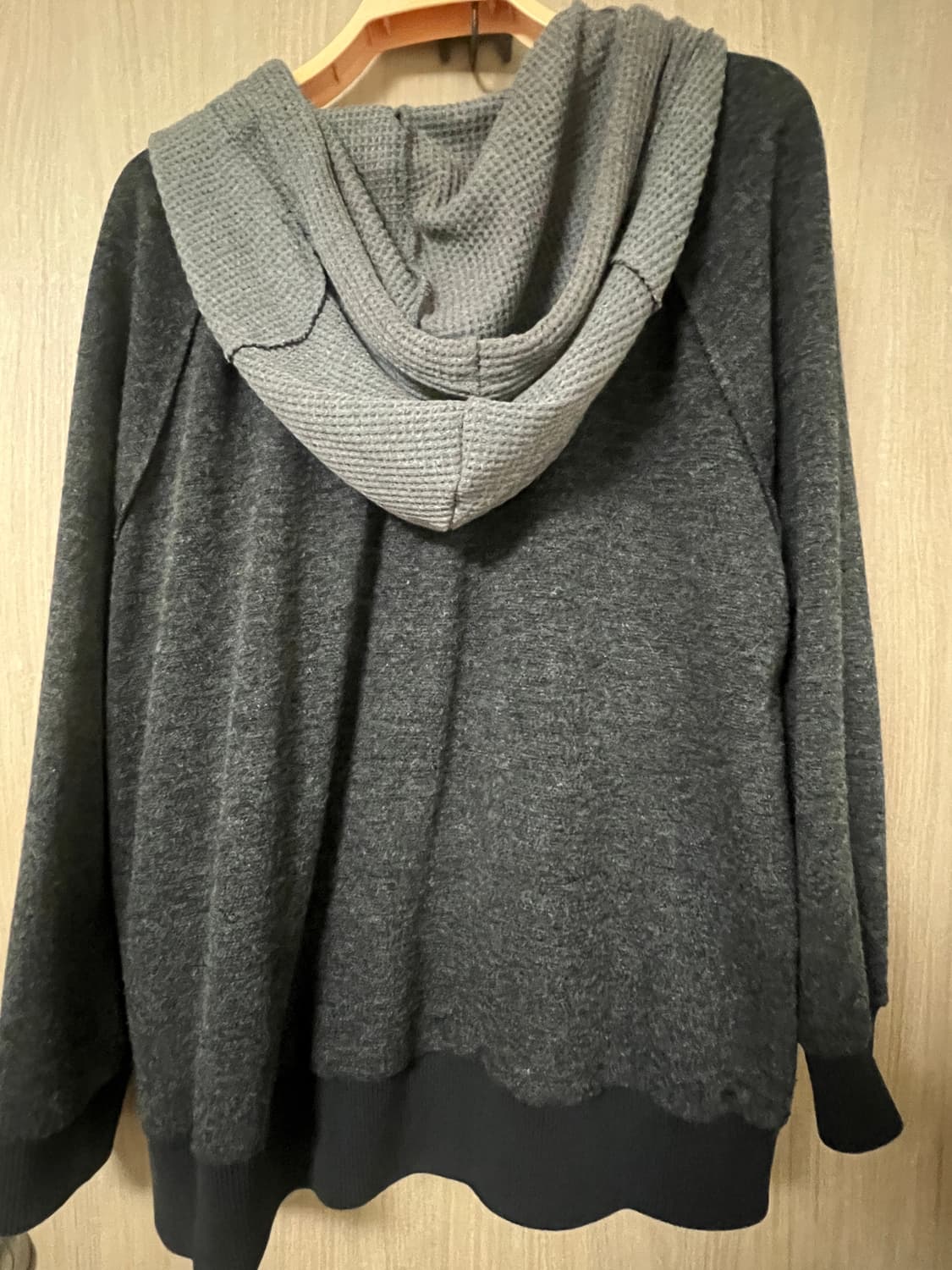 코이세이오 coyseio EARMUFFS HOOD ZIP-UP CHARC 상품이미지3