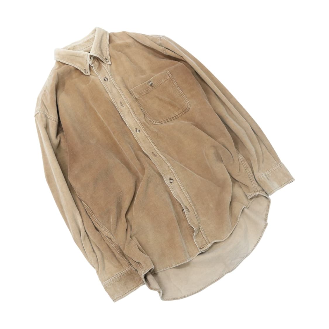 90s 유니클로 페이딩 코듀로이 셔츠 상품이미지1