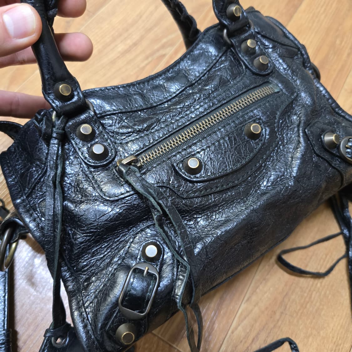 발렌시아가 시티백 모터백 미니 상품이미지7