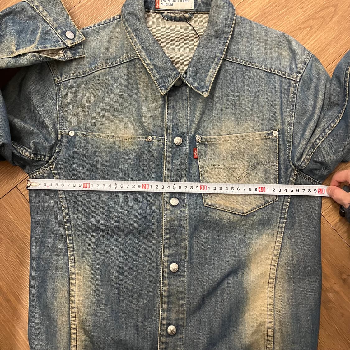 N82 리바이스 엔지니어드진 데님 청자켓 상품이미지6
