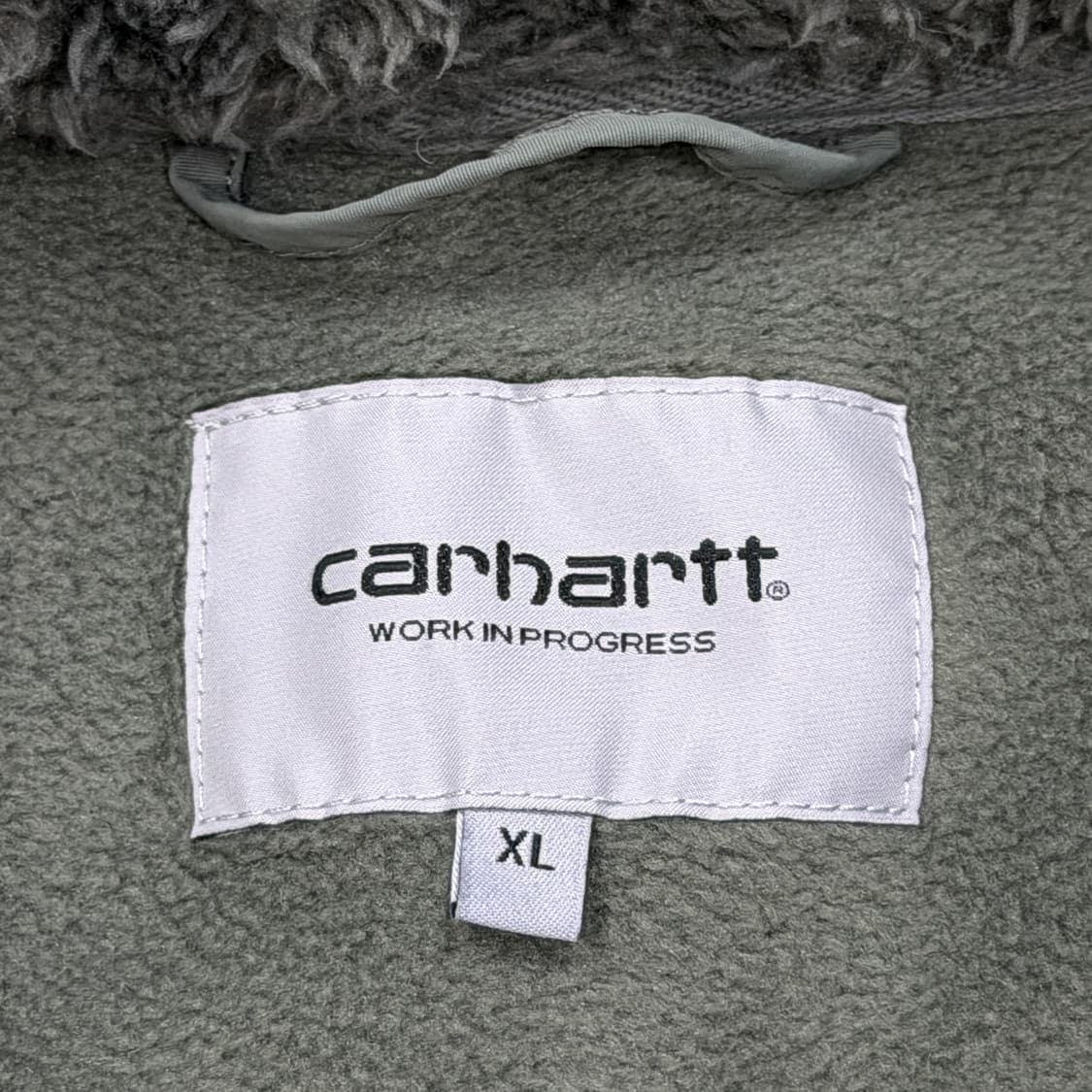 칼하트 WIP 잭슨 스웻 플리스 후리스 자켓 카키 그린 XL 상품이미지4