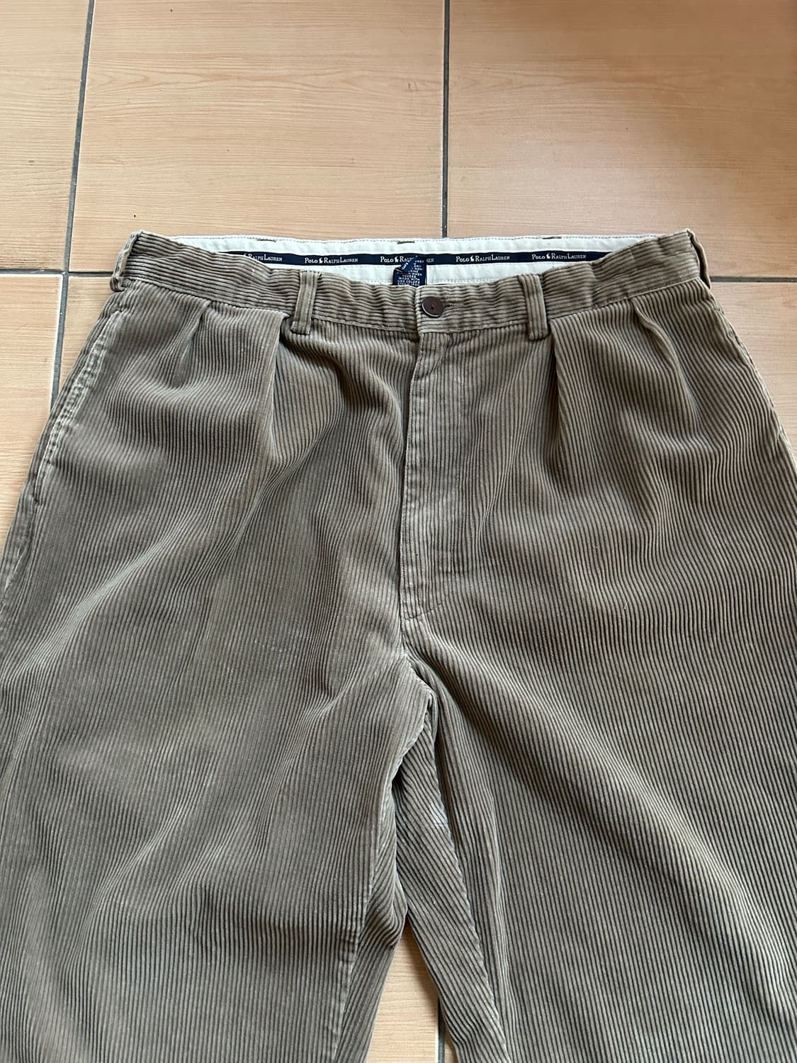 90’s 폴로랄프로렌 코듀로이 앤드류팬츠 36in 상품이미지3