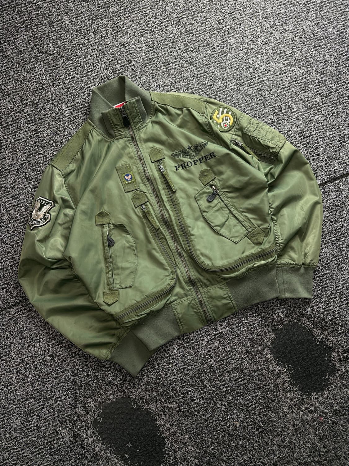 USA 프로퍼 밀리터리 MA-1 항공 점퍼 3780 상품이미지1