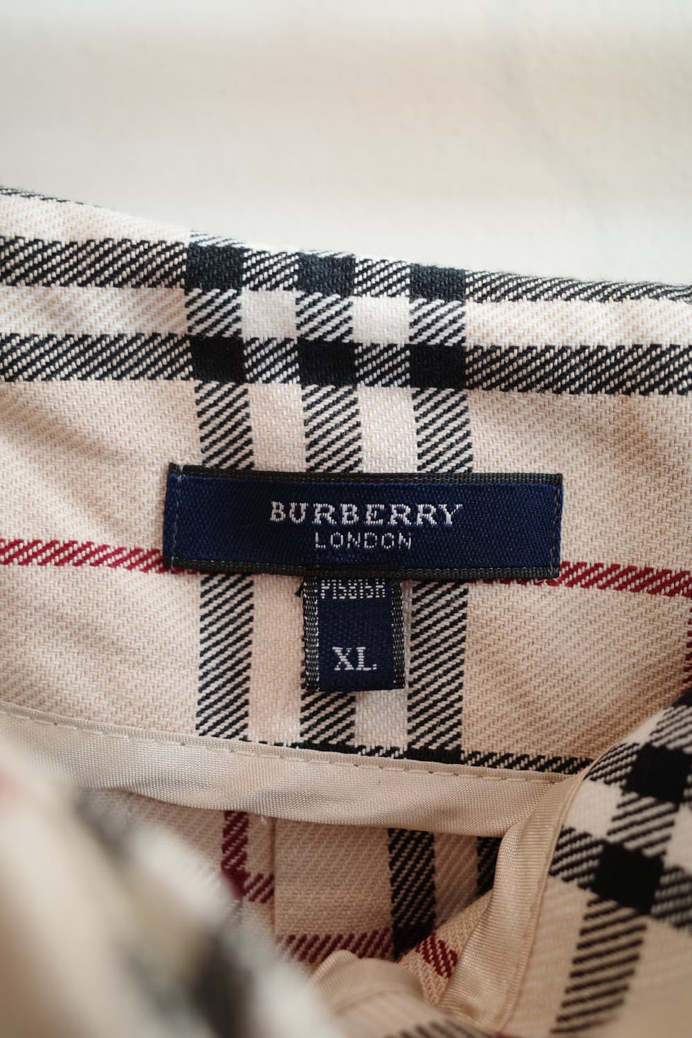 Burberry 버버리 노바체크 코튼 랩 스커트 (31인치) 상품이미지3