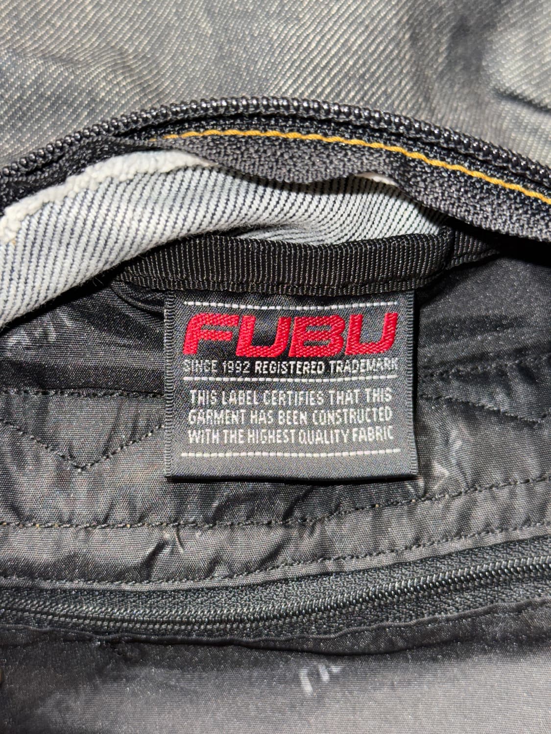 FUBU denim multi pocket backpack  상품이미지5