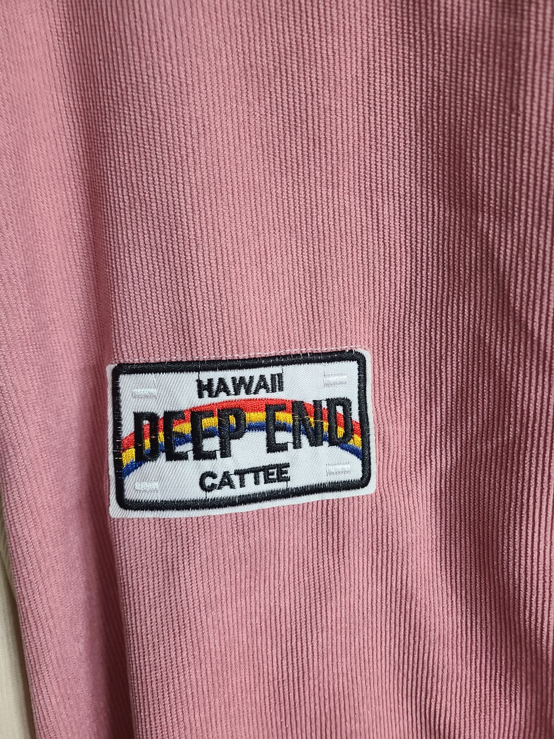 DEEP END 핑크 코듀로이 야구 점퍼 상품이미지4