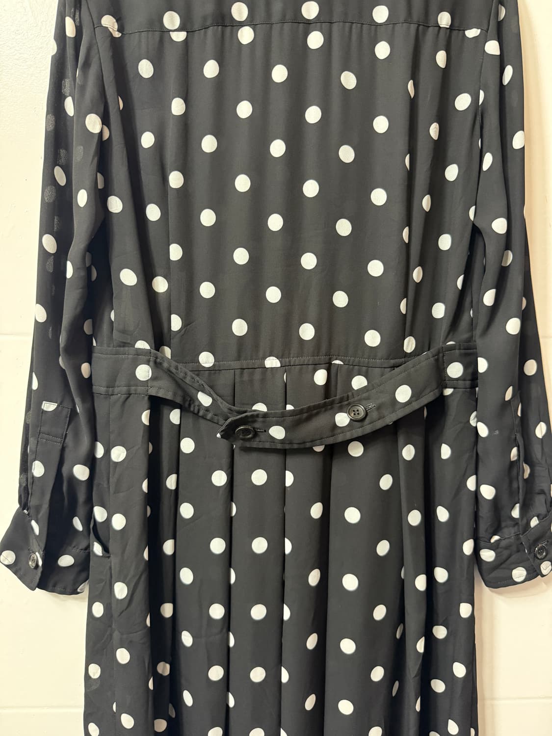 꼼데가르송 도트 셔츠 롱 원피스 상품이미지9