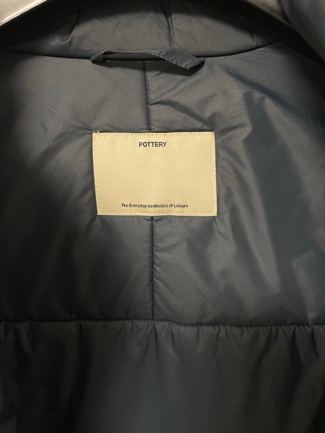 포터리 나일론 믹 점퍼 네이비 4사이즈 상품이미지5