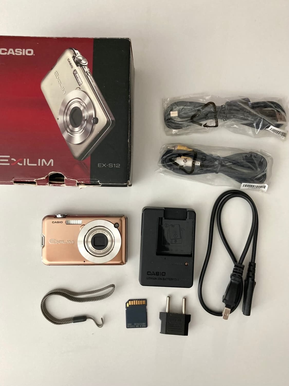 풀박스 ! 카시오 엑슬림 EX-S12 빈티지디카 디카 상품이미지6