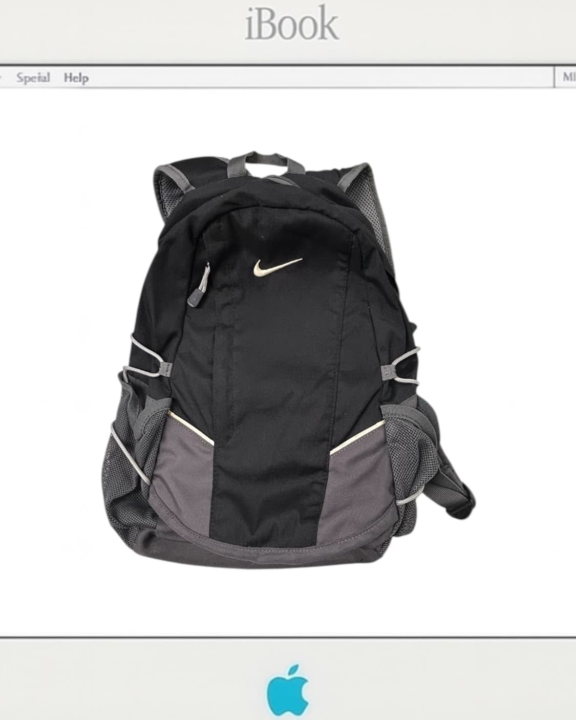 ✔︎ NIKE 블랙 센터 로고 백팩 상품이미지1