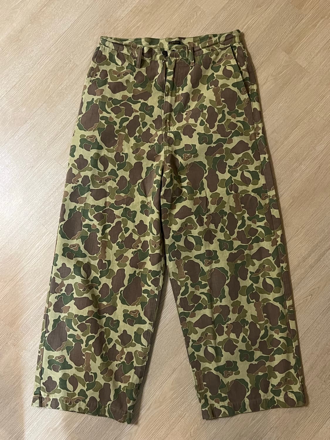 캐피탈 덕카모 포트 배기 팬츠 3사이즈 상품이미지2