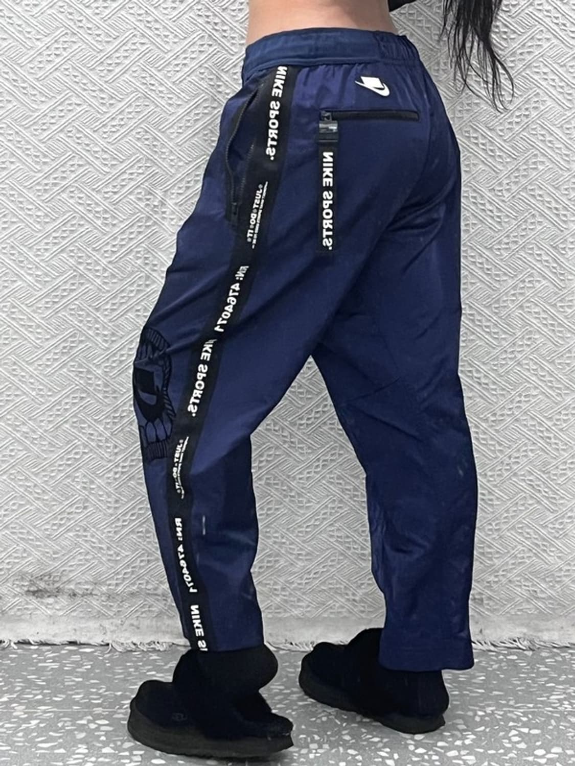 나이키 올드스쿨 발렌타인 사이드라인 바람막이 트랙팬츠 L C09484 상품이미지1