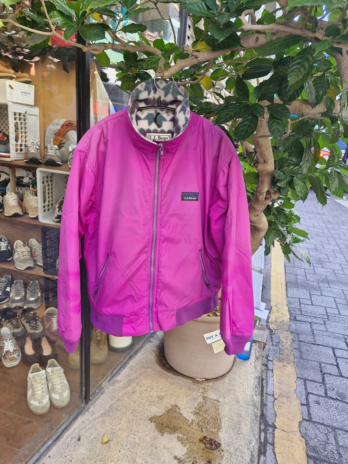 Z-122 90S LL BEAN 엘엘빈 웜업 봄버 자켓 상품이미지1