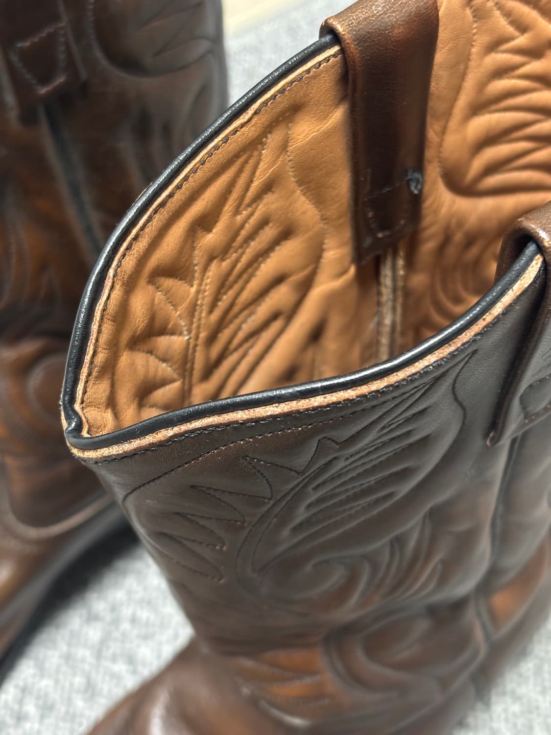 80's 레드윙 9801 페코스 웨스턴 부츠 상품이미지9