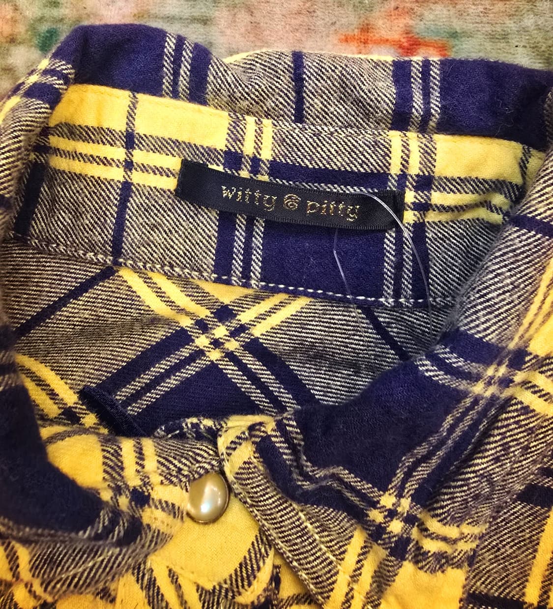 Witty & Pitty일본빈티지 워크셔츠 원피스 상품이미지5