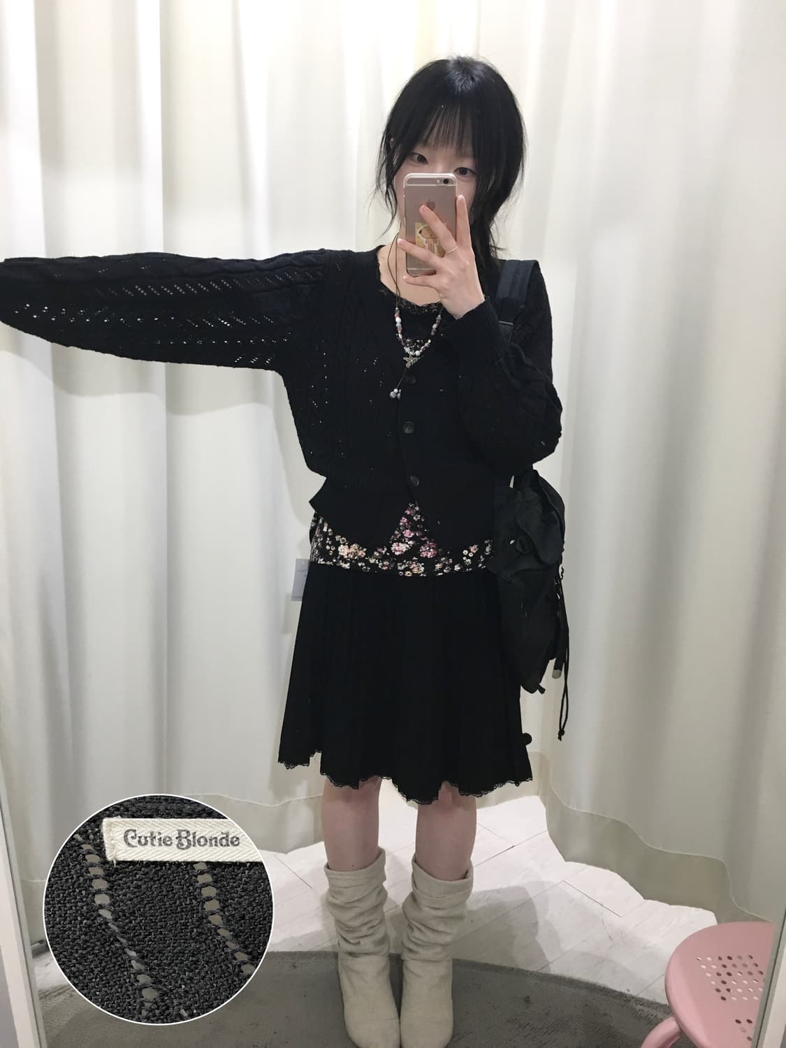 cutie blonde cardigan 상품이미지1