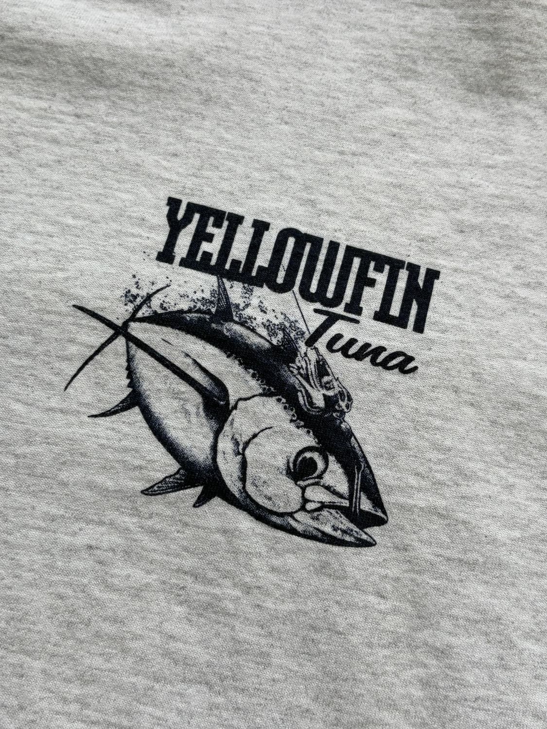 00s 아메리칸 빈티지 황다랑어 프린팅 티셔츠 L (105) 상품이미지3