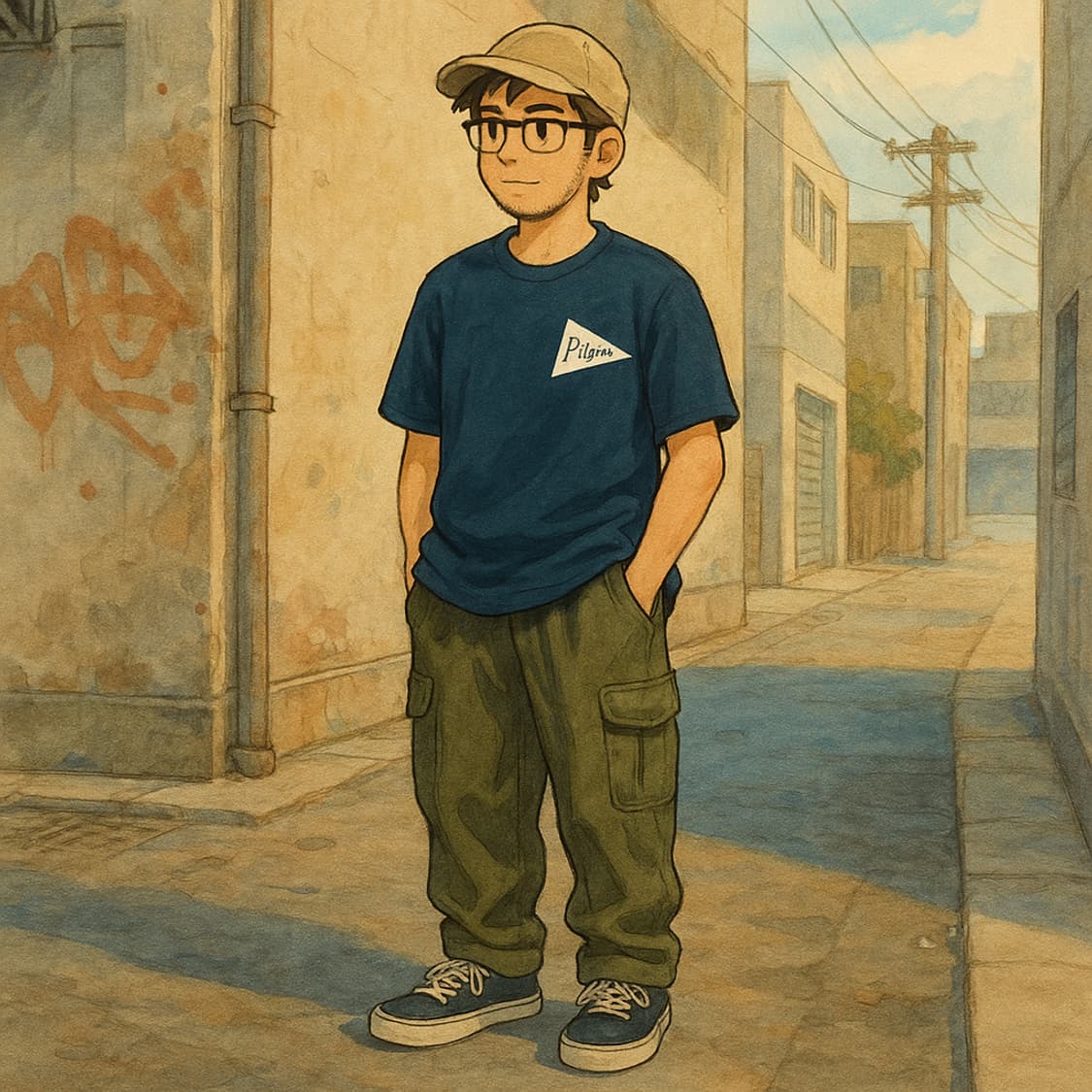 110)Pilgrim Surf Supply 필그림 워시드 반팔티 상품이미지2