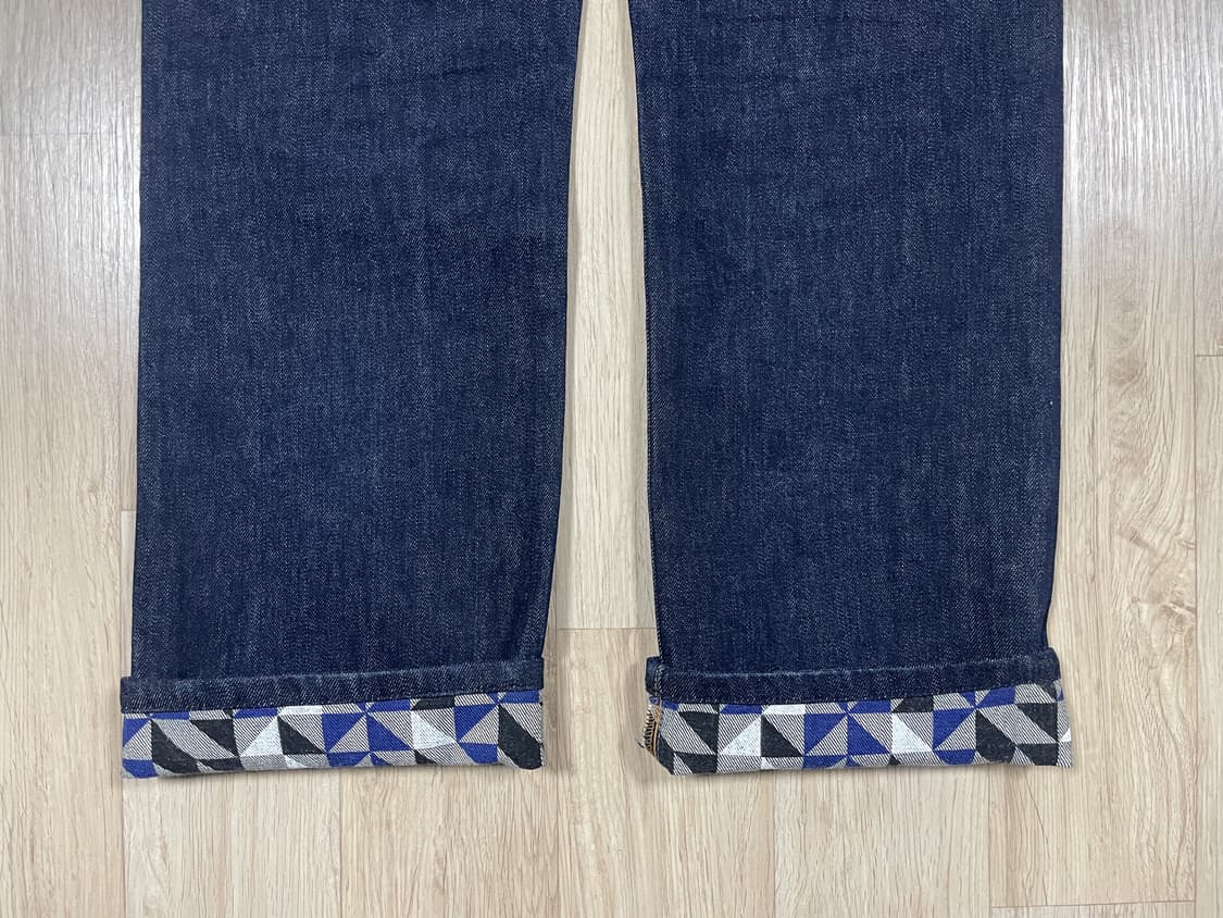 32) 00's 리바이스 매장판 501 블루스티치 진청 데님팬츠 상품이미지10