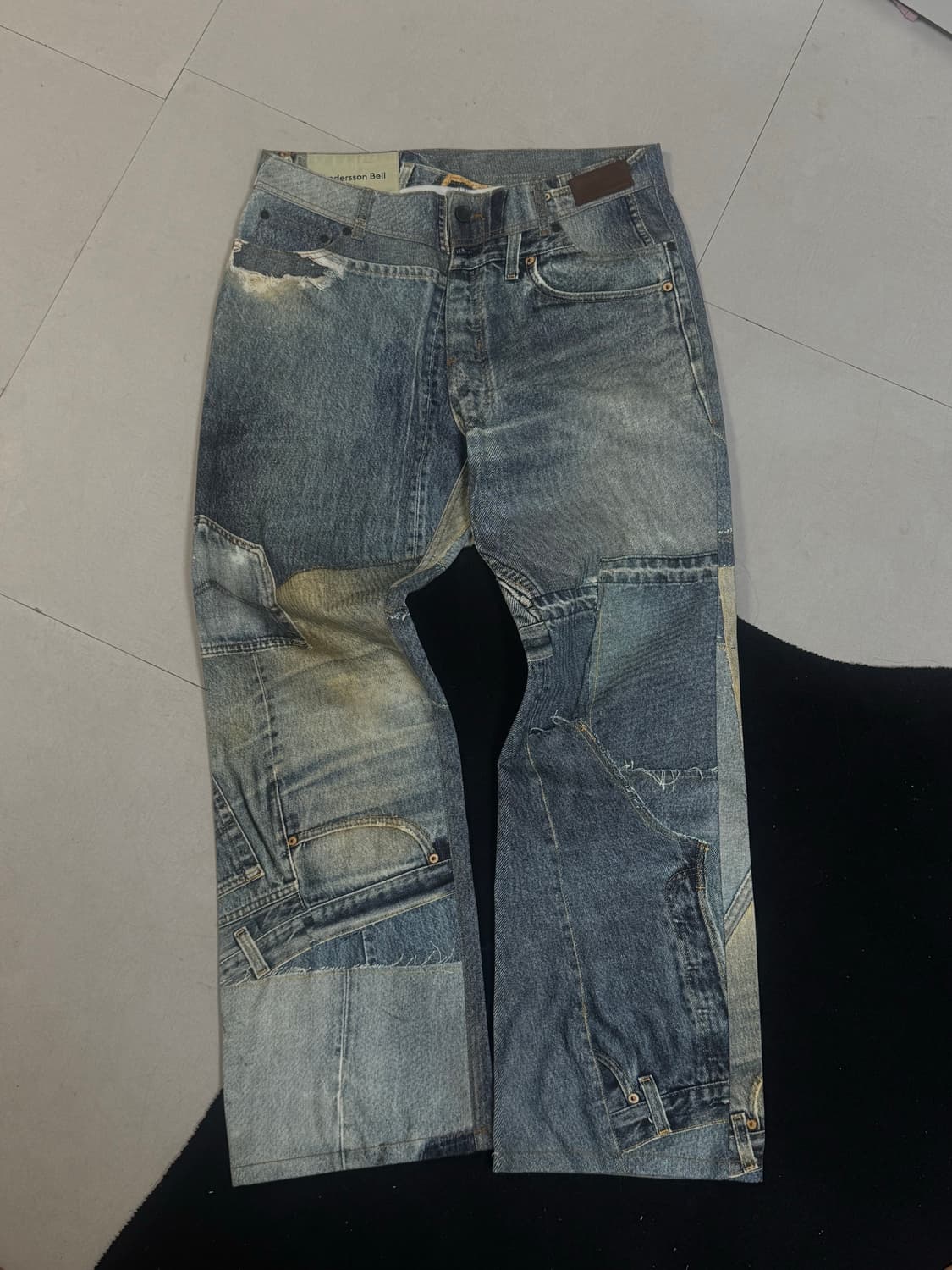 앤더슨벨 디지털 프린팅 데님 팬츠 34 상품이미지1