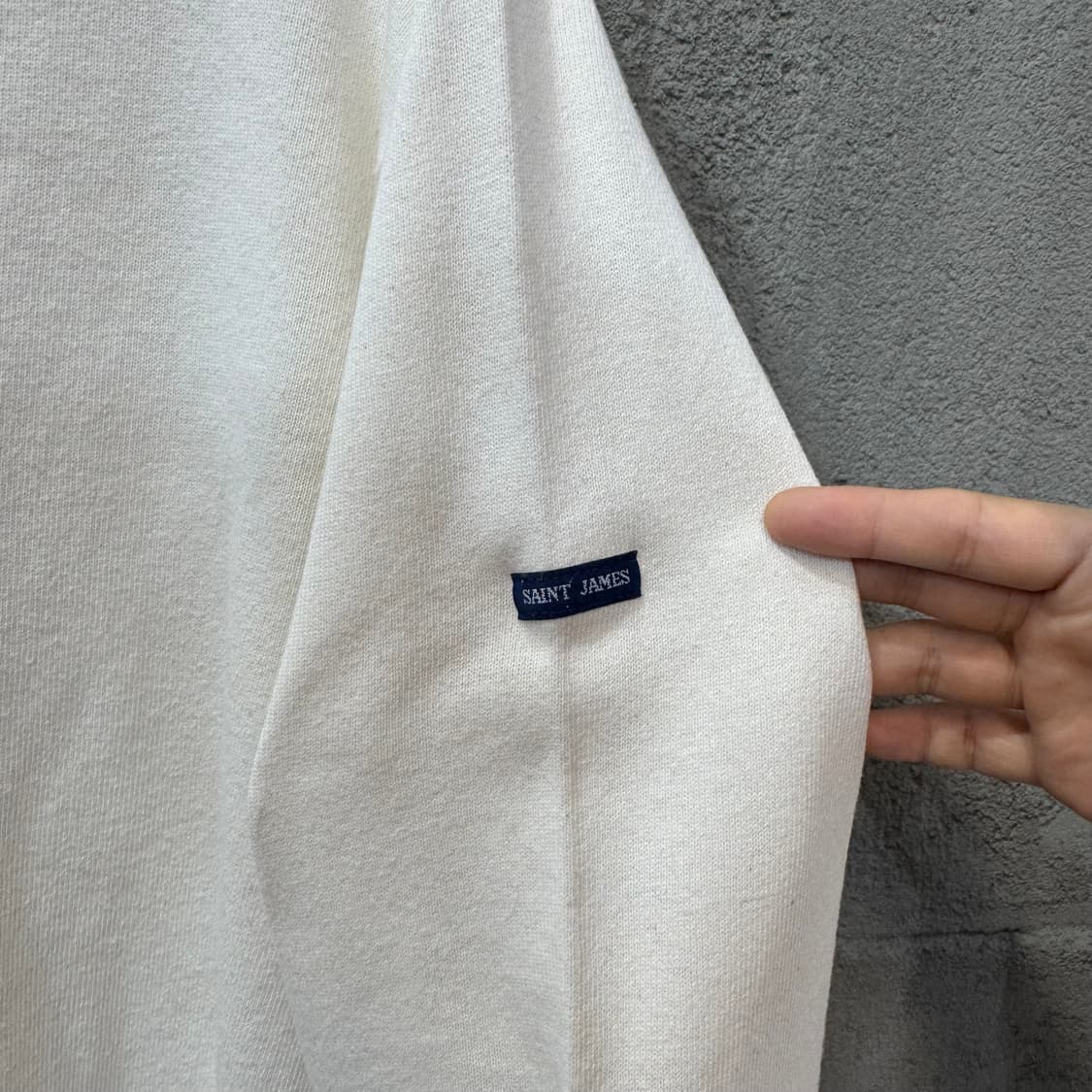 세인트 제임스 엘보 패치 롱슬리브 티셔츠 made in France (L 상품이미지4