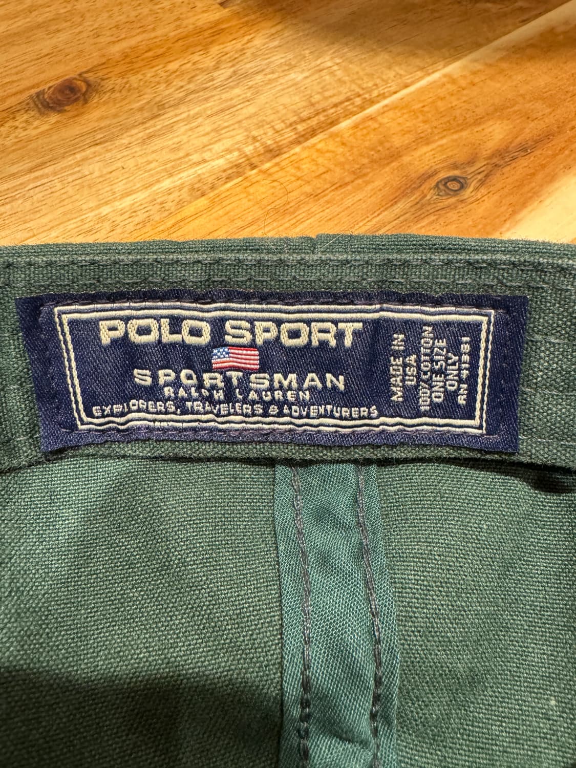 [MADE IN USA] 90's 폴로스포츠 "SPORTSMAN" Cap 상품이미지6