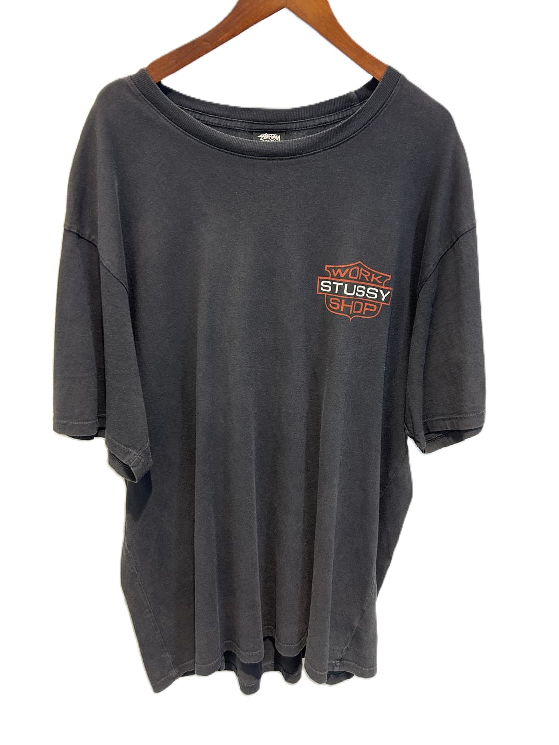 스투시 워크 샵 로고 반팔 티셔츠 상품이미지1