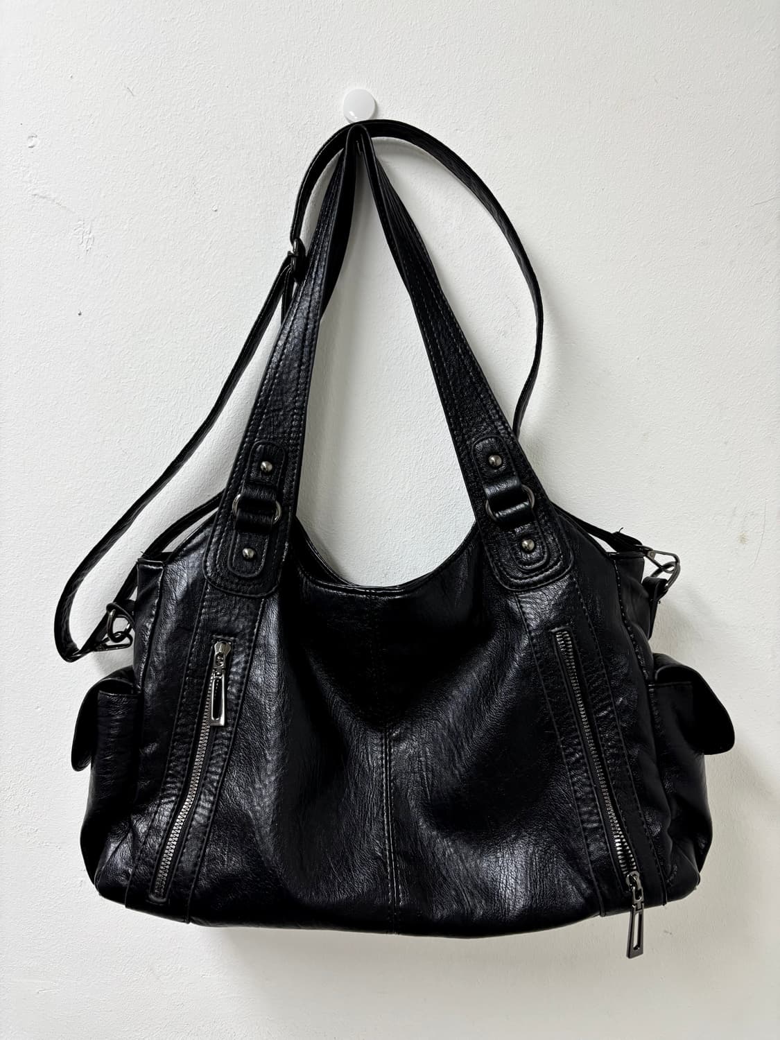 “Vintage” RockChic Mood Black Zipper Det 상품이미지1