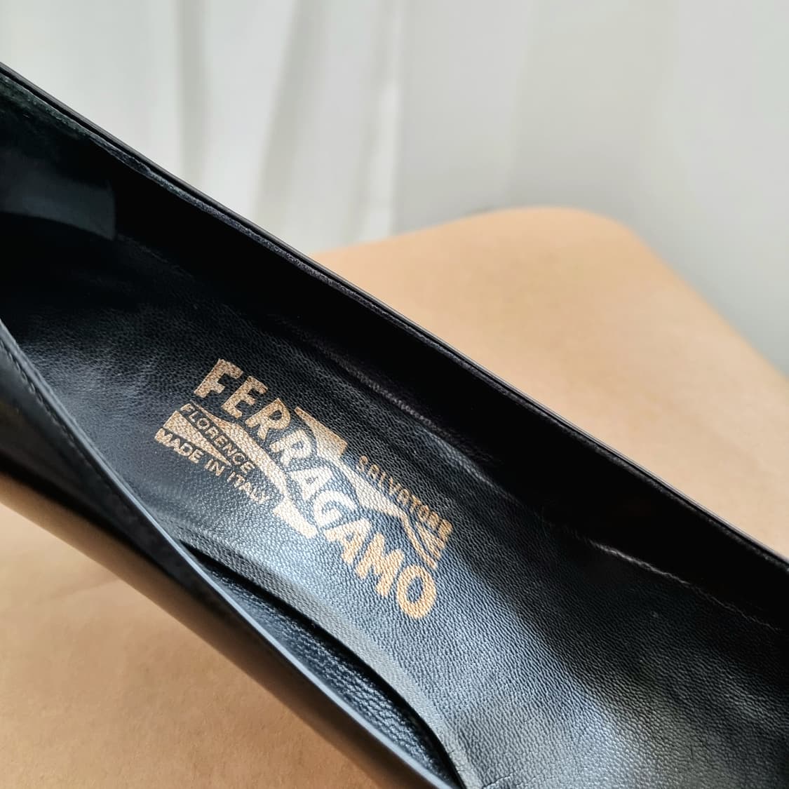 페라가모 Ferragamo 키튼힐 슈즈 구두 (235/6.5) 상태양호 상품이미지7