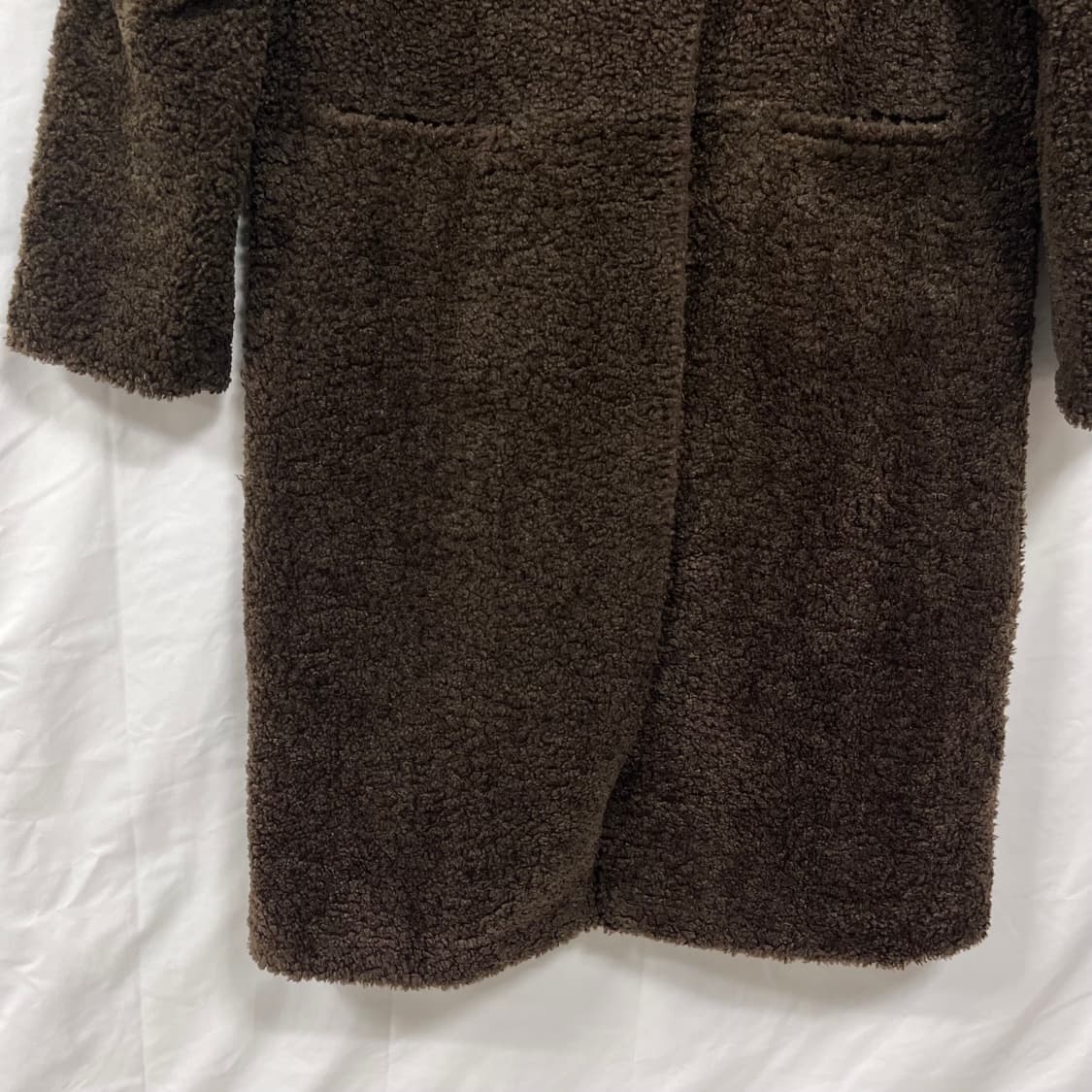 오르(ORR) 뽀글이 롱 코트 상품이미지4