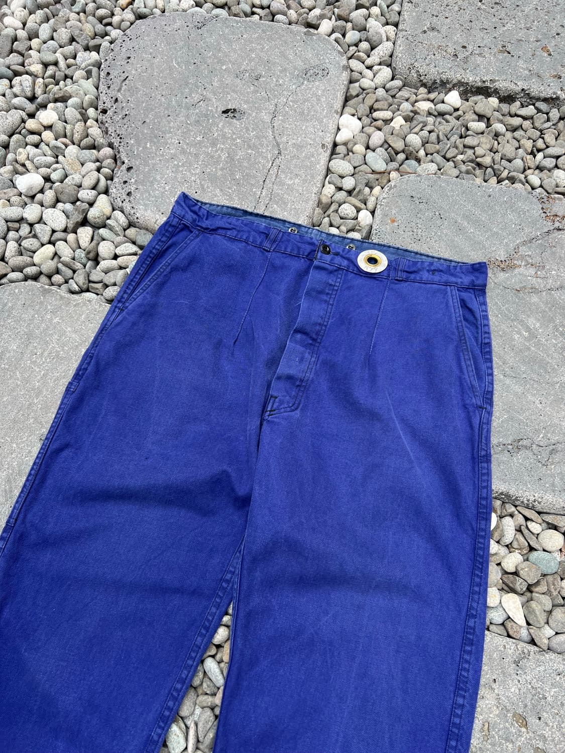 (37인치) OLD VINTAGE FADED BLUE 프렌치워크팬츠 상품이미지5