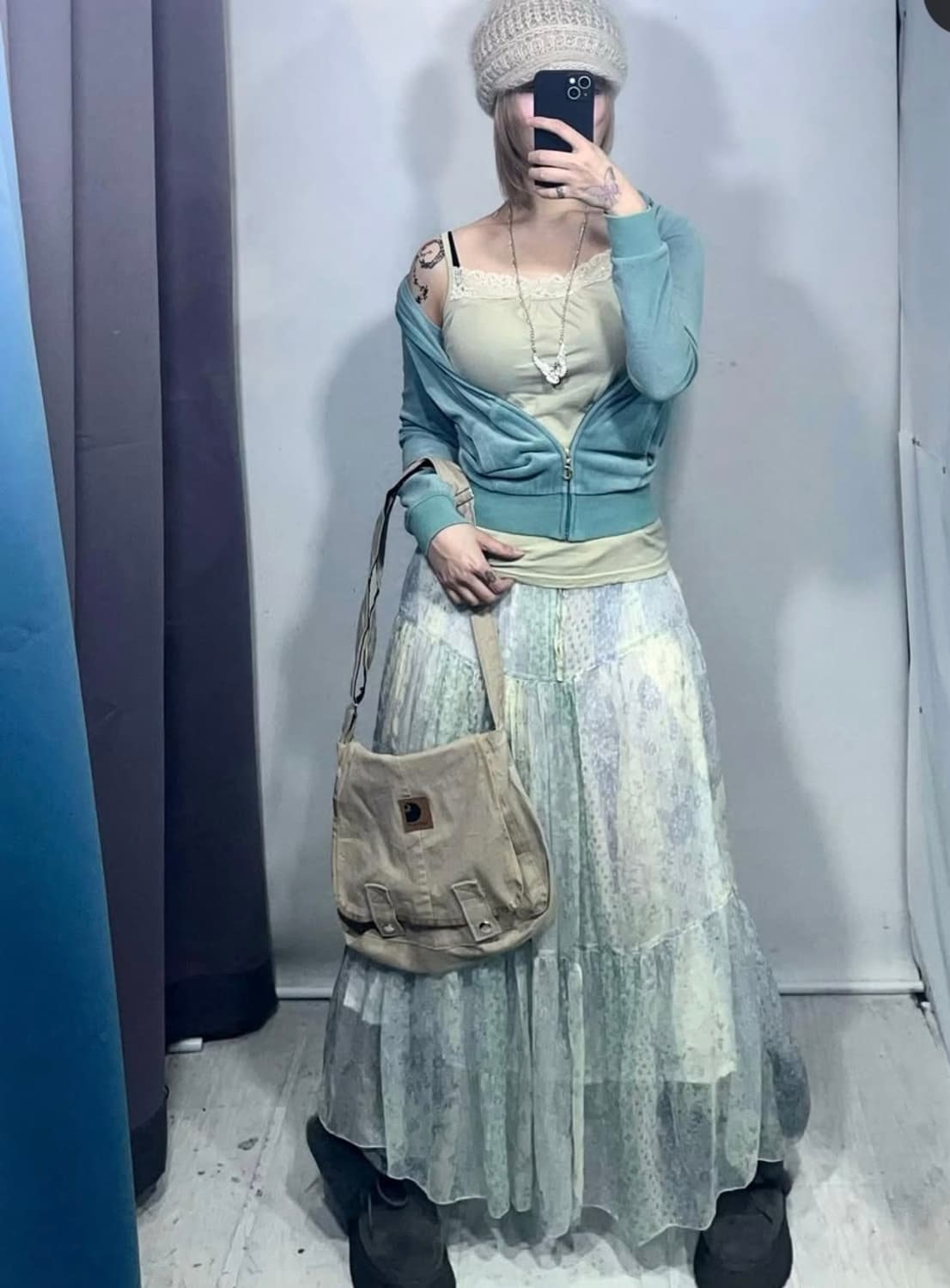 페어리 민트후집 롱스커트 개대장셋트 상품이미지1