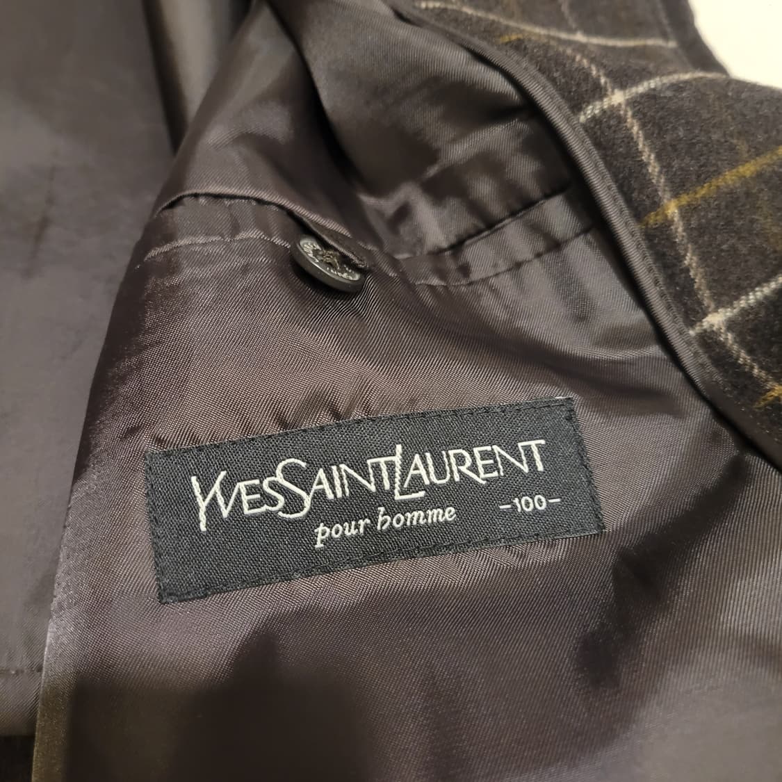 입생로랑 뿌르옴므 YSL 울 블루종 100 상품이미지5