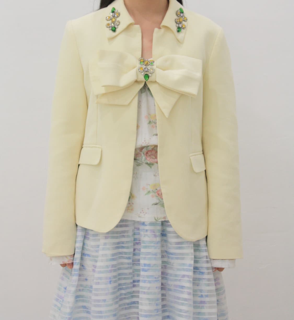 shushu tong crystal ribbon jacket 상품이미지1