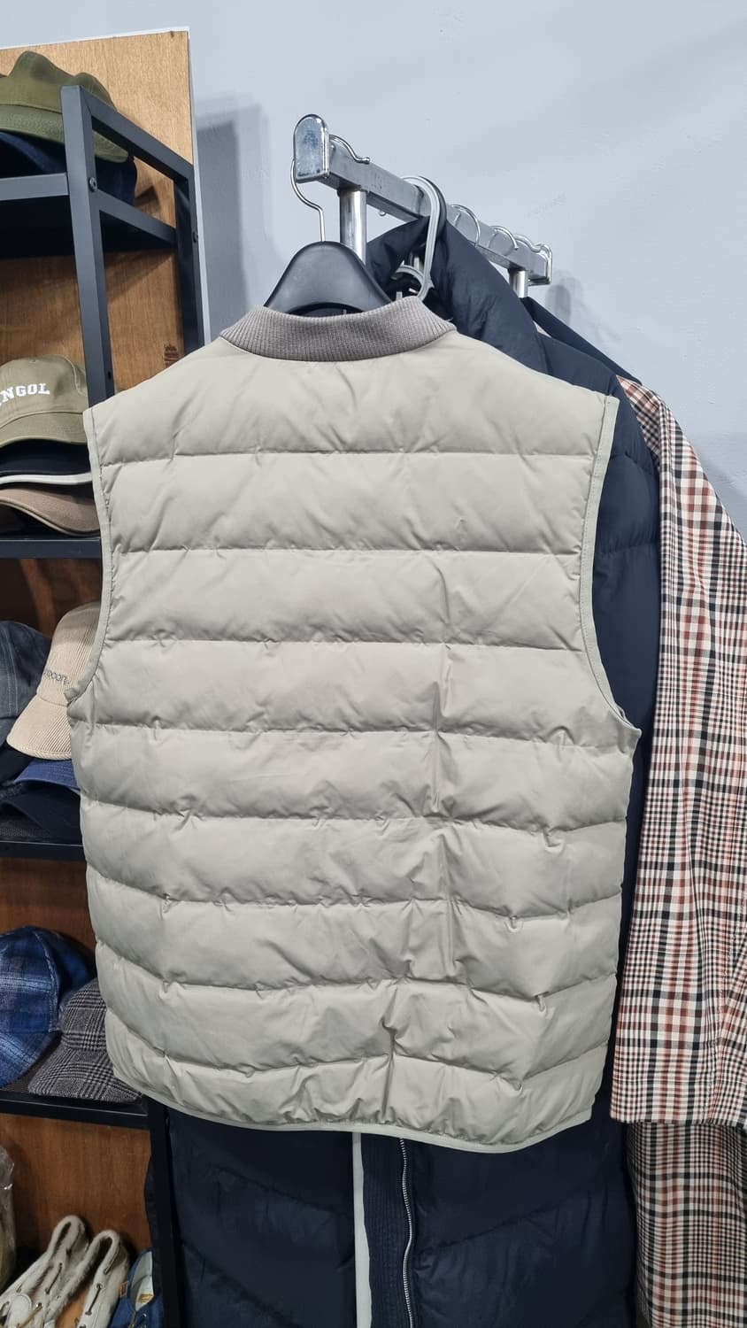 코오롱 시리즈 에피그램 xL(105) 베이지 패딩 조끼  상태좋음 상품이미지2