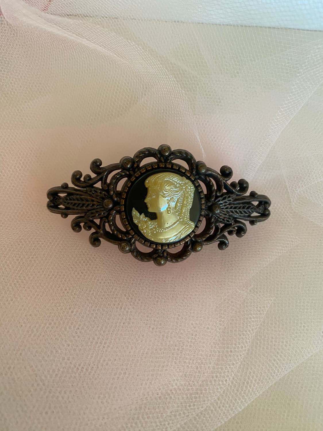 빈티지 카메오 헤어핀 상품이미지1