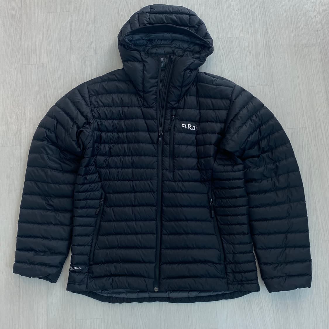 랩 마이크로라이트 알파인 경량패딩 L 블랙 상품이미지6