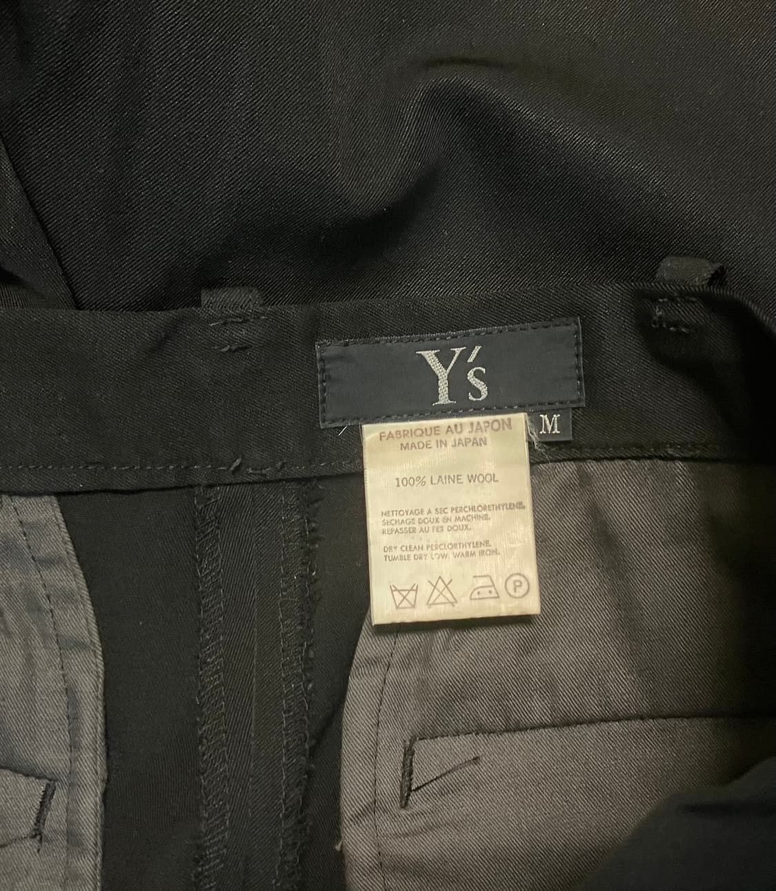 Y’s one tuck slacks 상품이미지4