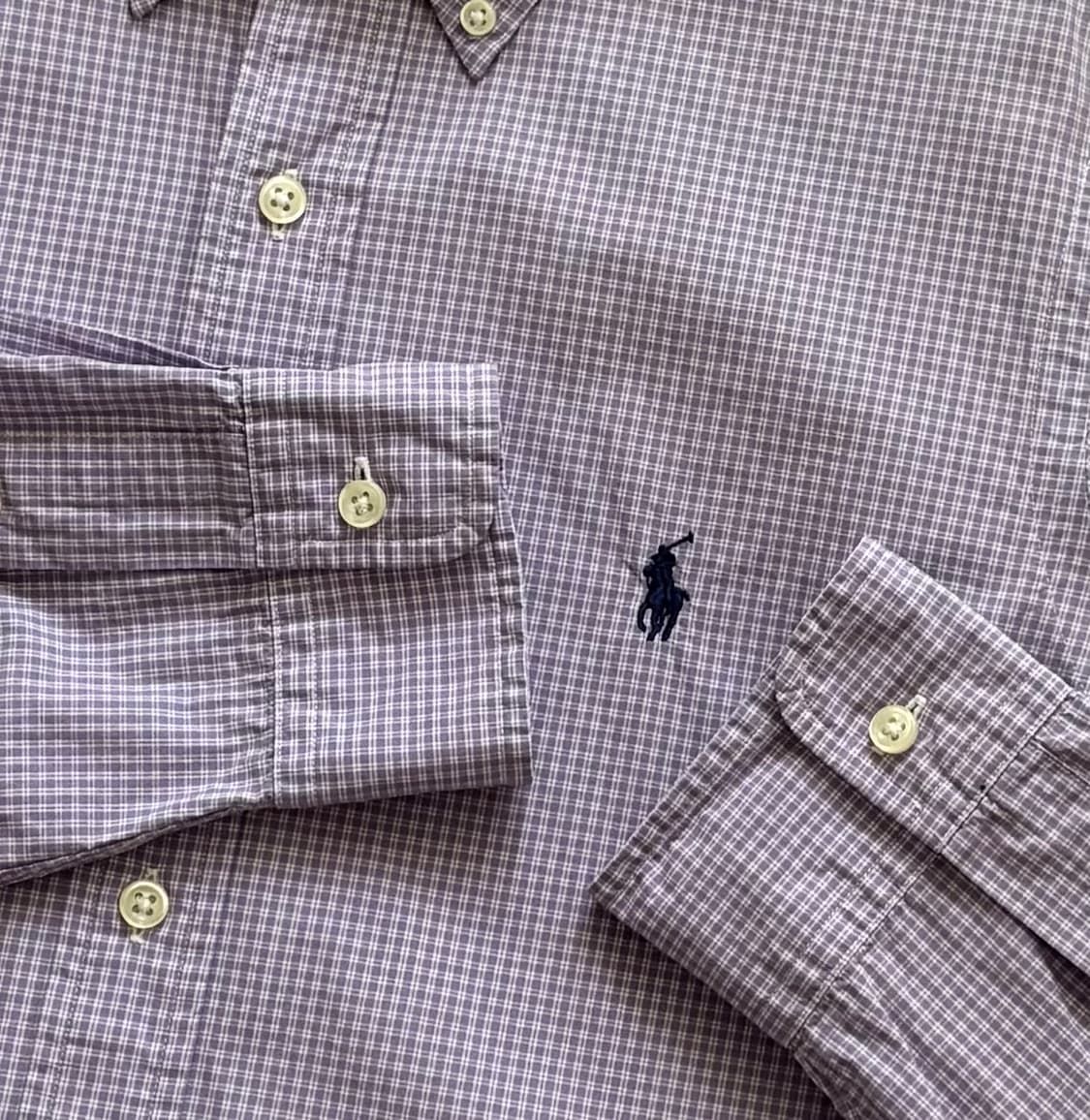 Polo 폴로랄프로렌 깅엄 체크 셔츠 상품이미지3
