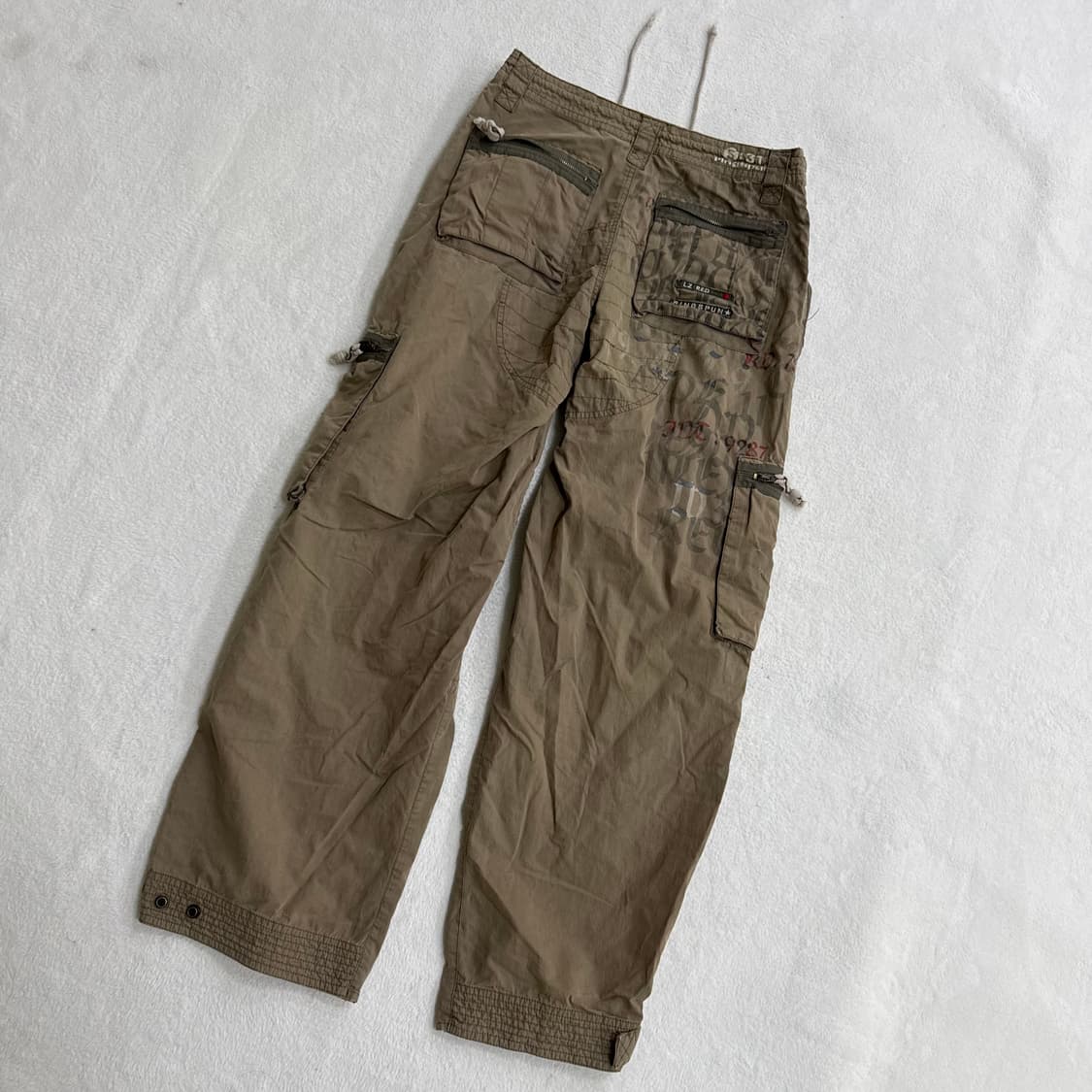 실측확인 링스펀 빈티지 카고 팬츠 0330T 상품이미지1