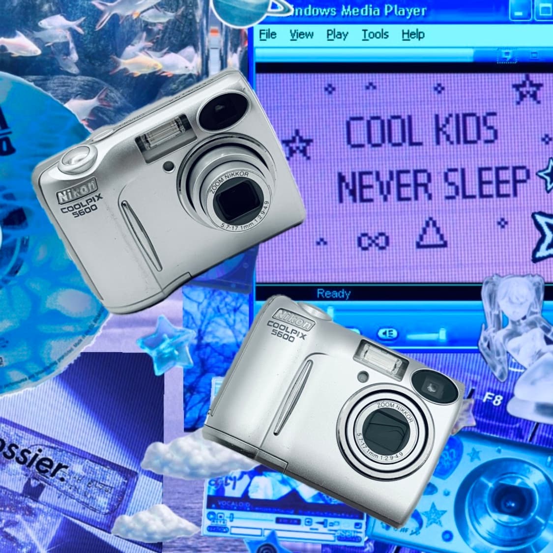 니콘 쿨픽스 5600 실버 디카 디지털 카메라 상품이미지1