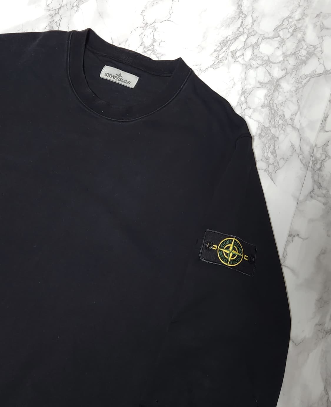 3XL 스톤아일랜드 블랙 맨투맨 상품이미지1