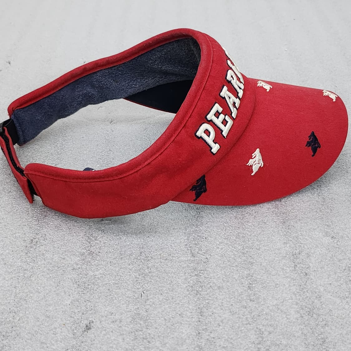 PEARLY GATES 정품 썬캡 레드 56cm 상품이미지4