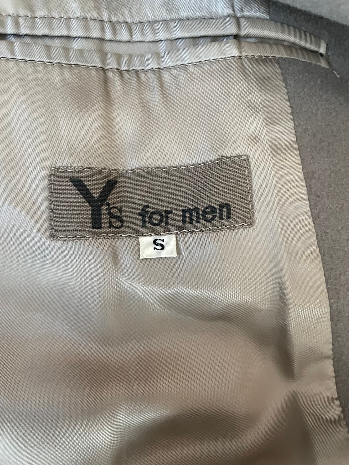 예약중 / 요지야마모토 니트넥 롱코트 / 라프시몬스 상품이미지6