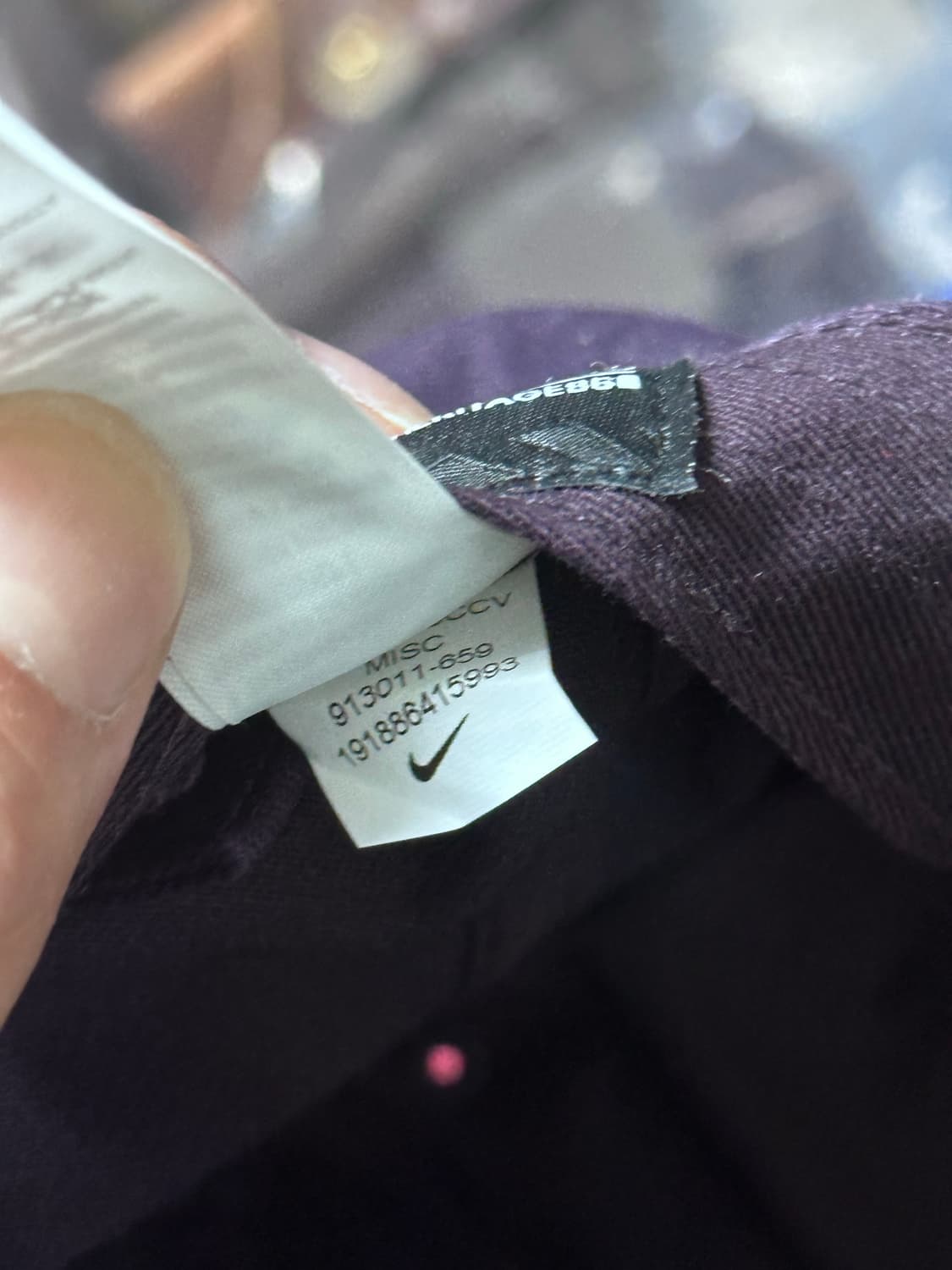 Nike 헤리티지 86 Futura Washed Cap 다크바이올렛 상품이미지6