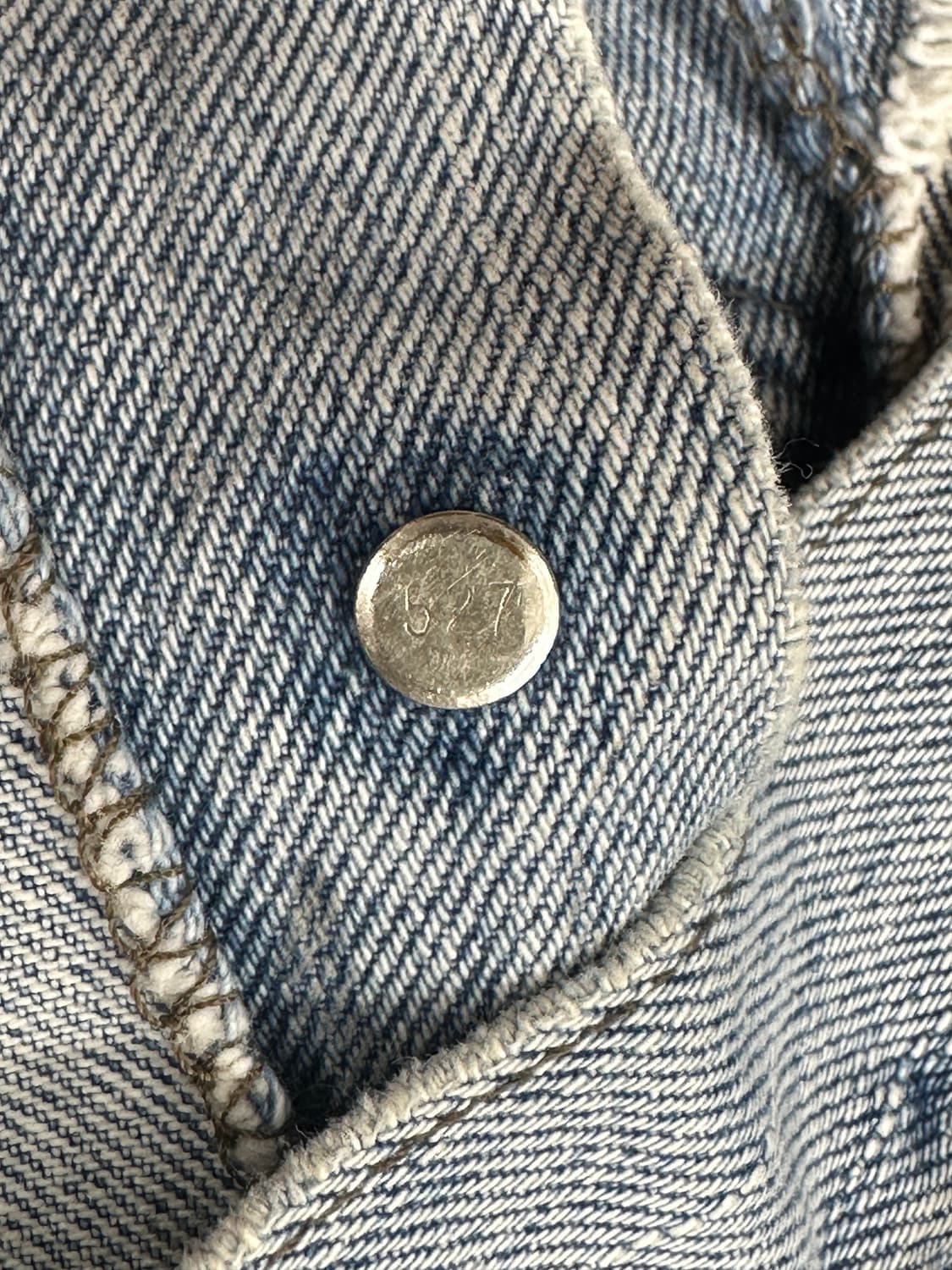 90s Levi's SilverTab 데님 봄버 자켓 M 상품이미지7