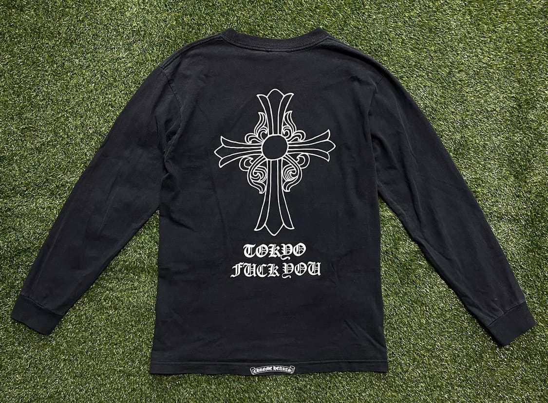 90s 올드 크롬하츠 FXXX YOU 티셔츠 상품이미지1