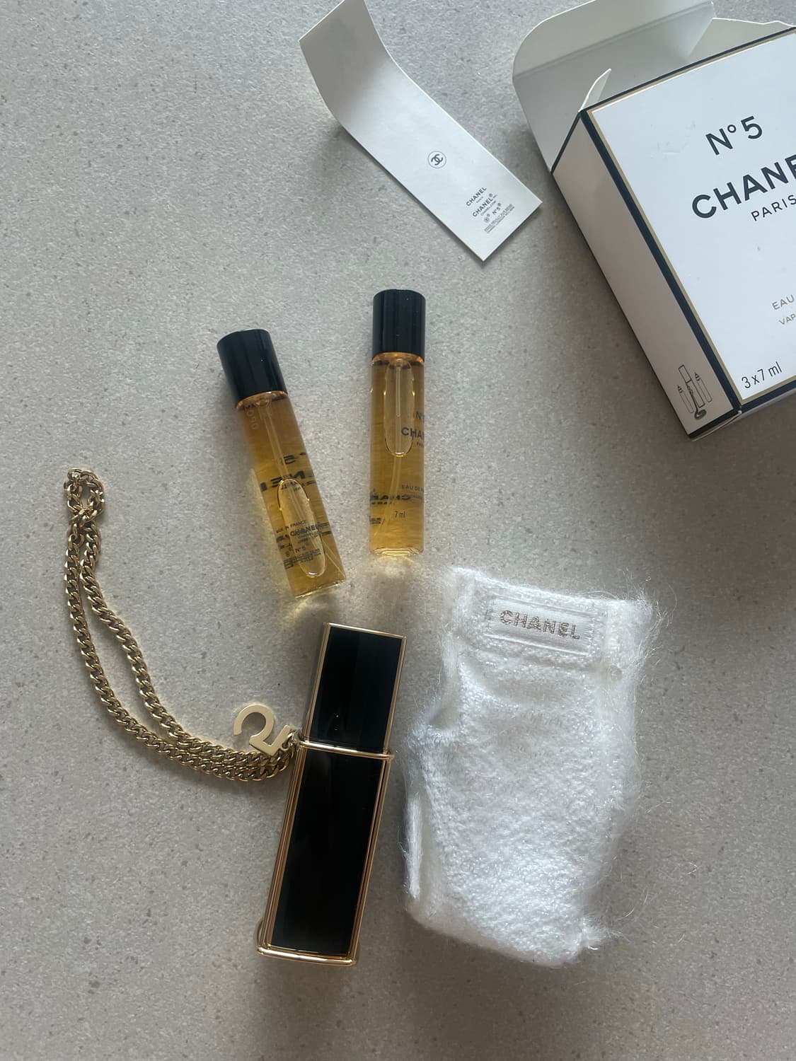 2024홀리데이한정 샤넬 넘버5 펄스 스프레이,백참-키링향수 상품이미지2