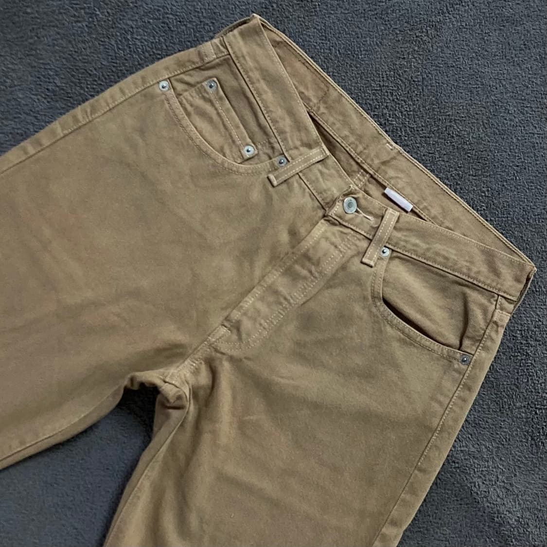 리바이스 501 베이지 데님팬츠 W32 L32 상품이미지3